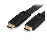 StarTech.com 1,8m Flat High Speed HDMI Cable with Ethernet - Ultra HD 4k x 2k HDMI Cable - HDMI to HDMI M/M~6 ft Flat High Speed HDMI Cable with Ethernet - Ultra HD 4k x 2k HDMI Cable - HDMI to HDMI M/M