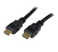 StarTech.com 6ft (2m) HDMI Cable - 4K High Speed HDMI Cable with Ethernet - UHD 4K 30Hz Video - HDMI 1.4 Cable - Ultra HD HDMI Monitors Projectors TVs & Displays - Black HDMI Cord - M/M