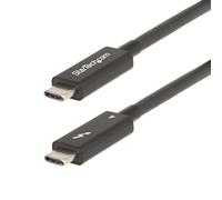 StarTech Active Thunderbolt 4 Cable A40G2MB-TB4 - 6ft (2m), 40Gbps, 100W PD, 4K/8K