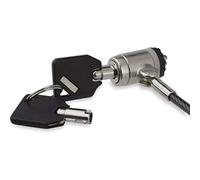 Startech Cable Lock Keyed Push-to-lock Button Silver