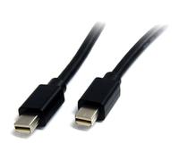StarTech.com 2m (6ft) Mini DisplayPort Cable - 4K x 2K Ultra HD Video - Mini DisplayPort 1.2 Cable - Mini DP to Mini DP Cable for Monitor - mDP Cord works with Thunderbolt 2 Ports - M/M