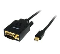 StarTech.com 6ft (2m) Mini DisplayPort to VGA Cable - Active Mini DP to VGA Adapter Cable - 1080p Video - mDP 1.2 or Thunderbolt 1/2 Mac/PC to VGA Monitor/Display - Converter Cord