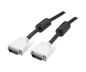 StarTech.com 6ft Dual Link DVI Cable - M/M - DVI-D Video Cable for Your Computer Monitor / Display - DVI to DVI Cord (DVIDDMM6), Black