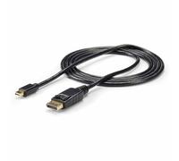 StarTech.com 6ft (2m) Mini DisplayPort to DisplayPort 1.2 Cable - 4K x 2K UHD Mini DisplayPort to DisplayPort Adapter Cable - Mini DP to DP Cable for Monitor - mDP to DP Converter Cord