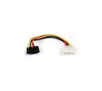 StarTech Power Cable Adapter 6in 4-Pin LP4 to Right-Angle SATA