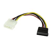 StarTech.com 6in 4 Pin Molex to SATA Power Cable Adapter
