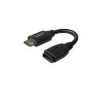 StarTech.com 6in High Speed Digital A/V Cable Port Saver Cable with 4K 60Hz Shor
