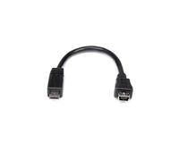 StarTech.com 6in Micro USB to Mini USB Adapter Cable M/F