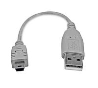 StarTech.com 6in Mini USB 2.0 Cable - A to Mini B
