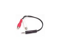 StarTech.com 6in Stereo Audio Cable - 3.5mm Male to 2x RCA Female