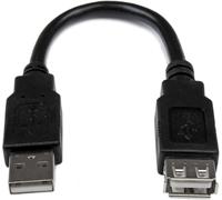 StarTech.com 6in USB 2.0 Extension Adapter Cable A to A - M/F