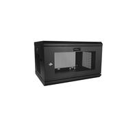 StarTech.com 6u Wall-mount Network Cabinet With 1u Shelf in Black StarTech.com Black