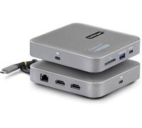 StarTech.com 7-in-1 USB C DisplayLink Dual Monitor Docking Station, Dual 4K 60Hz