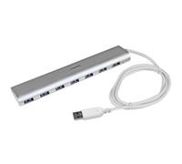 StarTech.com 7-Port Compact USB 3.0 Hub with Built-in Cable~7-Port Compact USB 3.0 Hub (5Gbps) with Built-in Cable
