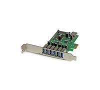 StarTech.com 7-port Pci Express Usb 3.0 Card in Green StarTech.com Green