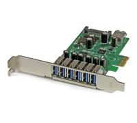 StarTech.com 7 Port PCI Express USB 3.0 Card Standard & LowProfile SATA Pow...