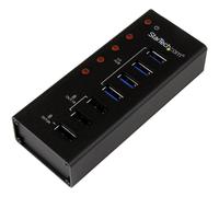 StarTech.com 7 Port USB 3.0 Charging Hub - 4 x USB-A, 3 x USB-A Dedicated Charging Ports - Powered Mountable USB Charging Station (ST4300U3C3)