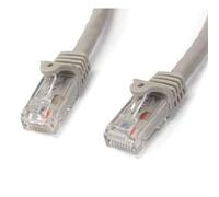 StarTech.com 75 ft Gray Gigabit Snagless RJ45 UTP Cat6 Patch Cable