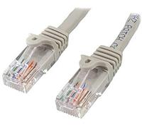 StarTech.com Cat5e Ethernet Patch Cable with Snagless RJ45 Connectors - 7 m, Gra