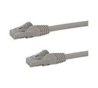 StarTech.com 7m CAT6 Ethernet Cable - Grey CAT 6 Gigabit Ethernet Wire -650MHz 100W PoE RJ45 UTP Network/Patch Cord Snagless w/Strain Relief Fluke Tested/Wiring is UL Certified/TIA