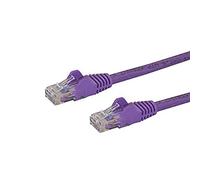 StarTech.com Cat5e Ethernet Patch Cable with Snagless RJ45 Connectors - 7 m, Purple