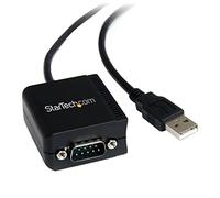 StarTech.com 1 Port FTDI USB to Serial RS232 Adapter Cable with Optical Isolation