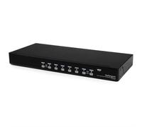 StarTech.com 8 Port 1U Rackmount USB KVM Switch with OSD