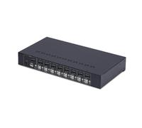 StarTech.com 8-Port DisplayPort KVM Switch w/1U Rack Mount Kit, 4K 60Hz DP 1.2, Push-Button/Hotkey Switching, TAA Compliant