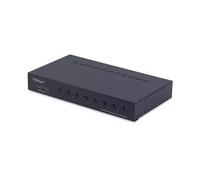 StarTech.com 8-Port HDMI KVM Switch with 1U Rack Mount Kit, 4K 60Hz HDMI 2.0, Push-Button & Hotkey Switching, 4-Port USB Hub, OS Independent, TAA Compliant