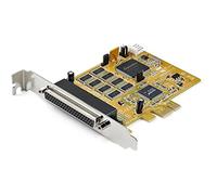 StarTech.com 8-Port PCI Express RS232 Serial Adapter Card - PCIe RS232 Serial Card - 16C1050 UART - Multiport Serial DB9 Controller/Expansion Card - 15kV ESD Protection - Windows & Linux