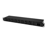 StarTech Power Distribution Unit PDU08C13GB - 8-Port C13 Rack-Mount, 16 A, 10 ft (BS 1363), 1U
