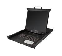 StarTech RKCONS1908K 8 Port RM KVM Console w/6ft Cables & 19 inch LCD - StarTech.com
