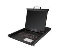 StarTech RKCONS1908K 8 Port RM KVM Console w/6ft Cables & 19 inch LCD - StarTech.com
