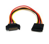 StarTech 15 pin SATA Power Extension Cable - 20.3cm