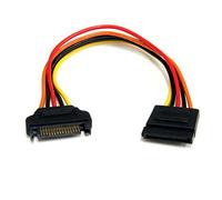 StarTech.com 8in 15 pin SATA Power Extension Cable - 8 SATA power Extension Cable - 8 SATA power Extension cord (SATAPOWEXT8)