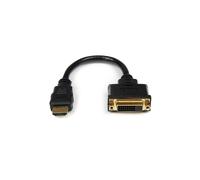 StarTech.com 8in HDMI to DVI-D Video Cable Adapter - HDMI Male to DVI Female