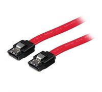 StarTech.com 8in Latching SATA to SATA Cable - F/F 0.2032 m SATA III SATA 7-pin SATA 7-pin Male/Male Red