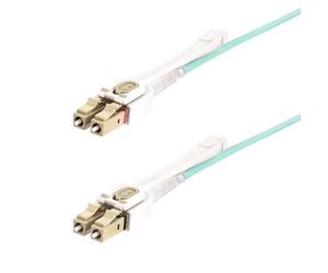StarTech.com 8m 26.2ft LC to LC UPC OM4 Multimode Fiber Optic Cable w/Push Pull