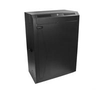 StarTech.com 8U 19" Vertical Wall Mount Server Rack Cabinet - Low Profile (15") - 30" Deep Locking Network Enclosure w/2U for Switch Patch Panel Router Mounting IT/Data Cabinet Assembled