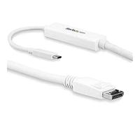 StarTech.com 3 m (10 ft.) USB-C to DisplayPort Cable - 4K 60Hz - White