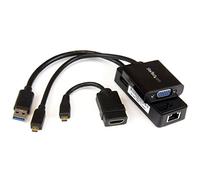 StarTech.com Accessory kit for Lenovo Yoga 3 Pro - Micro HDMI to VGA - Micro HDMI to HDMI - USB 3.0 Gb LAN - 3-in-1 connectivity bundle (LENYMCHDVUGK)