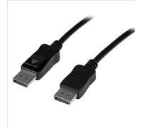 StarTech.com 32ft (10m) Active DisplayPort Cable - 4K Ultra HD DisplayPort Cable - Long DP to DP Cable for Projector/Monitor - DP Video/Display Cord - Latching DP Connectors