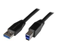 StarTech.com Active USB 3.0 USB-A to USB-B Cable - M/M - 5m (15ft)
