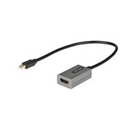 StarTech Mini DisplayPort to HDMI Adapter - mDP 1.2 - 1080p - 12" Attached Cable