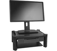 StarTech.com Adjustable Monitor Riser - Drawer - Monitors up to 32”- Adjustable Height - Monitor Stand - Computer Monitor Riser (MONSTADJD)