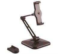 StarTech.com Adjustable Tablet Stand with Arm - Pivoting - Wall-Mountable. Mobile device type: Tablet/UMPC Type: Active holder Proper use: Indoor Product colour: Black