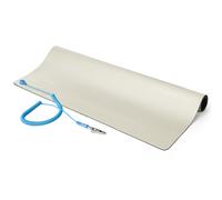 StarTech.com Anti Static Mat ESD Mat for Electronics Repair Anti Static Table/Desk Mat w/Detachable Grounding Wire ANSI/ESD S 4.1 Flexible Thermoplastic Work Pad/Mat 23x47 in (60x120cm)