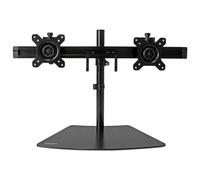 StarTech.com ARMBARDUO Dual-Monitor Stand - Horizontal - Black