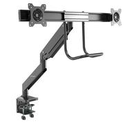 StarTech.com ARMSLMBARDUO Desk Mount Dual Monitor Arm - Ergonomic ...