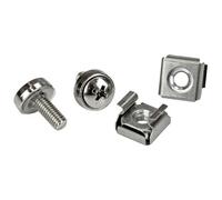 StarTech.com CABSCREWM52 100 Pkg M5 Mounting Screws and Cage Nuts ...
